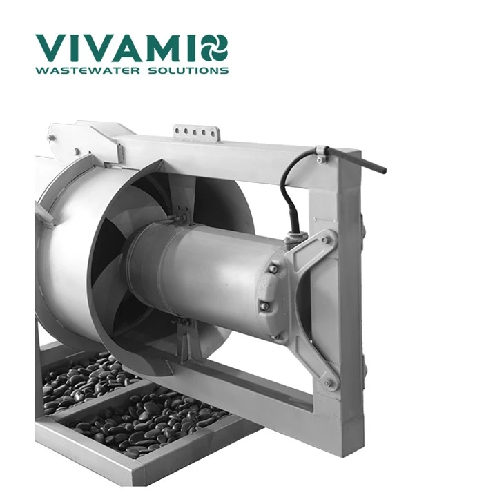 Stainless steel submersible recirculating pump